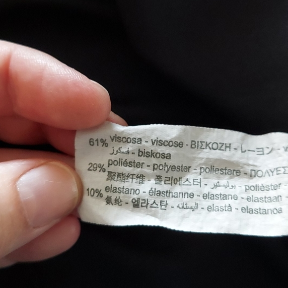 Zara Upside-down Print Sweatshirt Size S - Picture 6 of 6